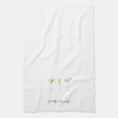 "Gruppentherapie" Cocktail Küchentuch (Vertikal)