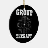 Gruppentherapie Pro Guns Besitzer Shooting Range T Keramik Ornament (Rechts)