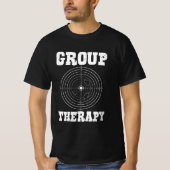 Gruppentherapie Pro Guns Besitzer Shooting Range T T-Shirt (Vorderseite)