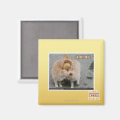 Gruppenumarmung Magnet (Vorderseite/Rückseite)