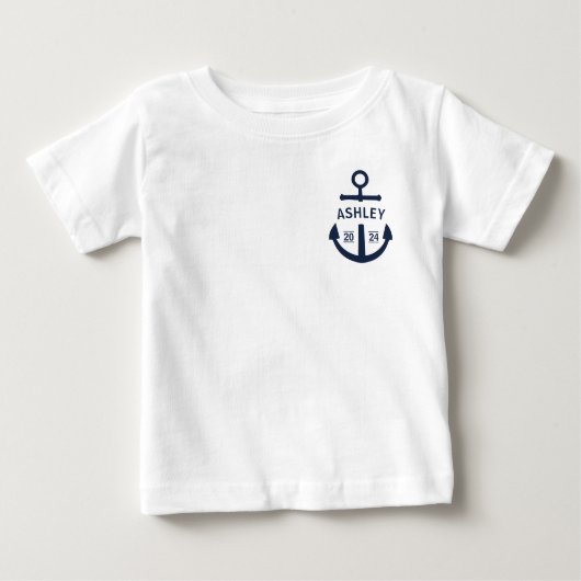 Gruppenzuordnung für benutzerdefinierte Kreuzfahrt Baby T-shirt (Vorderseite)