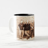 Gruppepic-Tasse! Zweifarbige Tasse (Vorderseite Links)