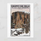 Gruppo Del Sella - Piz da Lec de Boe (CU) Postkarte (Vorderseite)