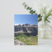 Gruppo Sella und passo Gardena Postkarte (Stehend Vorderseite)