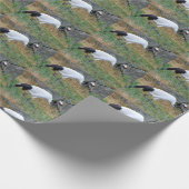 Grus japonensis geschenkpapier (Ecke)