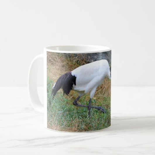 Grus japonensis kaffeetasse (Vorderseite Links)