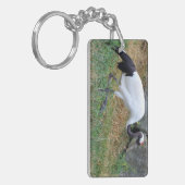 Grus japonensis schlüsselanhänger (Vorderseite links)