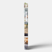 Gruschschrift Oma Foto Collage I Phone Case (Rückseite / Links)