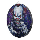 Grusel-Clown-Dartboard Dartscheibe (Vorderseite rechts)