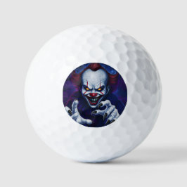 Grusel-Clown-Golfbälle Golfball