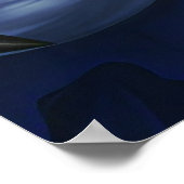 Grusel-Clown-Plakat Poster (Ecke)