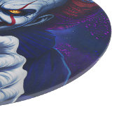 Grusel-Clown-Schneidbrett Schneidebrett (Ecke)