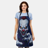 Grusel-Clown-Schürze Schürze (Getragen)