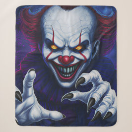 Grusel-Clown-Sherpa-Decke Sherpadecke