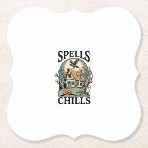Grusel Cottage Halloween-Shirt für die gruselige S Untersetzer