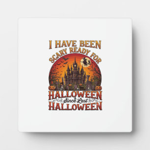 Grusel Fertig Halloween Verzaubertes Schloss Hexe Fotoplatte