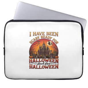 Grusel Fertig Halloween Verzaubertes Schloss Hexe  Laptopschutzhülle