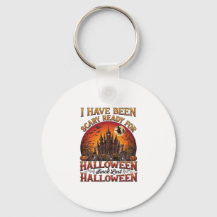 Grusel Fertig Halloween Verzaubertes Schloss Hexe  Schlüsselanhänger