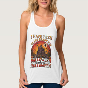 Grusel Fertig Halloween Verzaubertes Schloss Hexe Tank Top