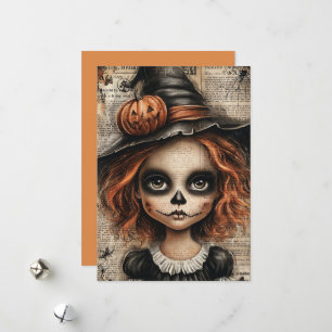 Grusel & Freude Halloween Feiertagskarte