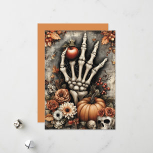 Grusel & Freude Halloween Feiertagskarte