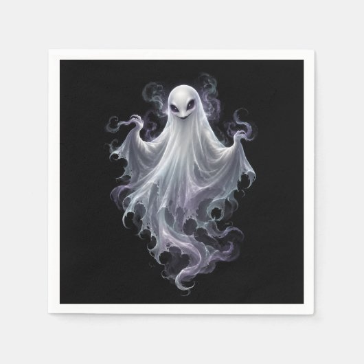 Grusel-Geisterparty-Serviette Serviette (Vorderseite)