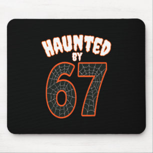 Grusel Halloween Grusel 67 Nummer 67 Sechs Sieben Mousepad