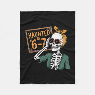 Grusel Halloween Heimgesucht 67 Nummer 67 Sechs Si Fleecedecke