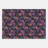 Grusel-Halloween im Vintage-Stil Geschenkpapier Set (Vorderseite)