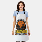 Grusel-Halloween-Kostüm Vintage Schürze (Getragen)