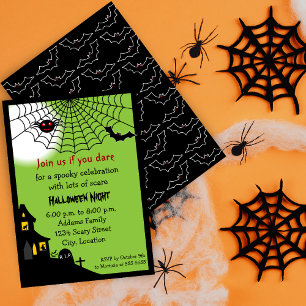 Grusel- Halloween-Party Einladung