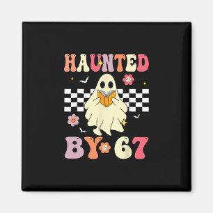 Grusel-Halloween-Skelett Gruselige Sechs Sieben Za Magnet