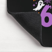 Grusel-Halloween-Skelett Gruselige Sechs Sieben Za Mousepad (Ecke)