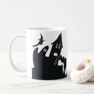 Grusel-Halloween-Spielfilm-Hexen-Geister-Fledermau Kaffeetasse