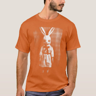 Grusel-Hasen-Kaninchen-Dunkel-Grauenerregend-Unhei T-Shirt
