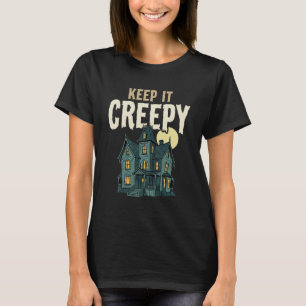 Grusel-Haus Halloween-Design_1 T-Shirt