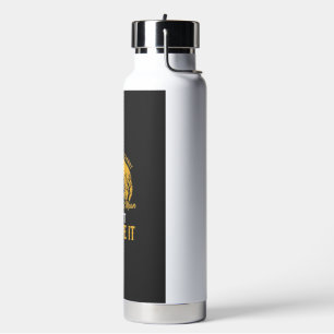 Grusel-Haus Halloween Glaube Es Design_1 Trinkflasche