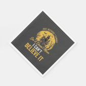 Grusel-Haus Halloween Glauben Sie es Design_1 Serviette (Ecke)