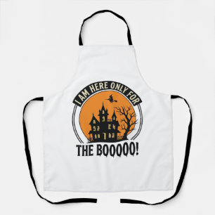 Grusel-Haus Halloween Lustiger Boo Vintage_1 Schürze