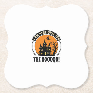 Grusel-Haus Halloween Lustiger Boo Vintage_1 Untersetzer