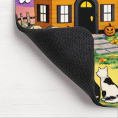 Grusel-Haus-Halloween-Mauspad Mousepad (Ecke)