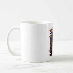 Grusel-Haus Halloween Vintage Gravur Design_1 Kaffeetasse