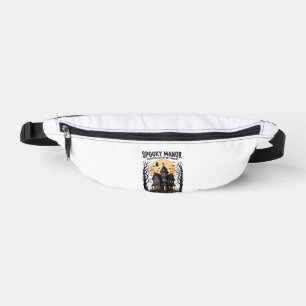 Grusel-Haus Halloween Vintage-Stich Gruselige Nach Bauchtasche