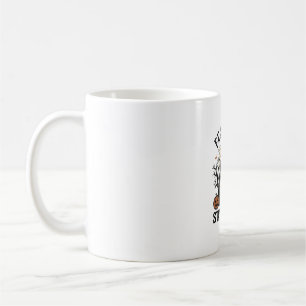 Grusel-Haus Halloween Vintage-Stich Spuk S Kaffeetasse