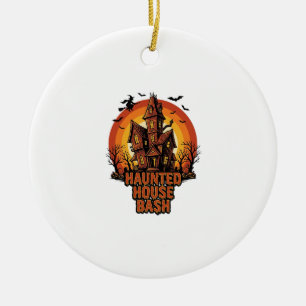 Grusel-Haus-Party Vintage-Stich Halloween-Dekorati Keramik Ornament