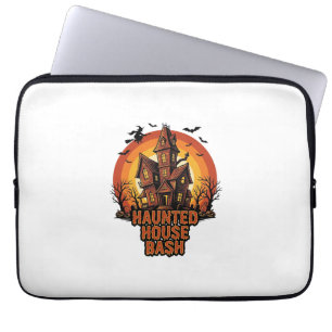 Grusel-Haus-Party Vintage-Stich Halloween-Dekorati Laptopschutzhülle