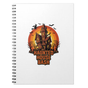 Grusel-Haus-Party Vintage-Stich Halloween-Dekorati Notizblock
