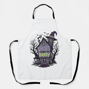 Grusel-Haus-Shirt Süß Gruselige Party Halloween De Schürze
