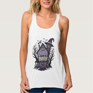 Grusel-Haus-Shirt Süß Gruselige Party Halloween De Tank Top