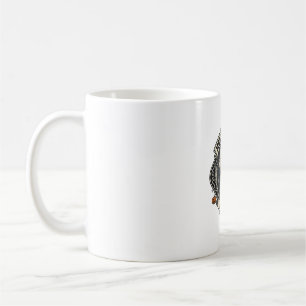 Grusel-Haus-Shirt Vintage Halloween Mond Hexe D Kaffeetasse